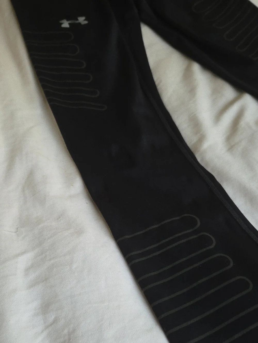 Under Armour Heatgear Compression Tights.  Men's Small - Picture 4 of 5